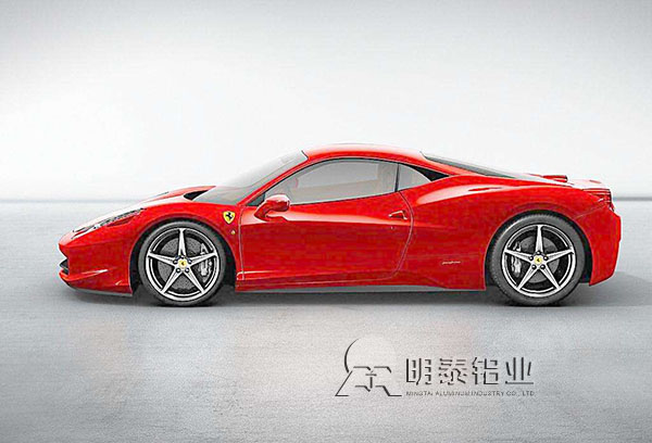 富易堂fyt铝业公司的6063合金铝板在汽车的应用