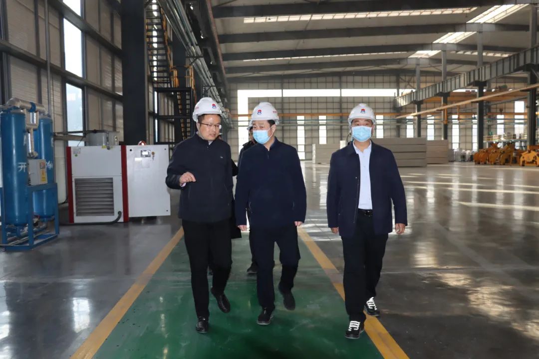 增信心、鼓干劲！副市长王志峰到公司调研节后复工复产工作